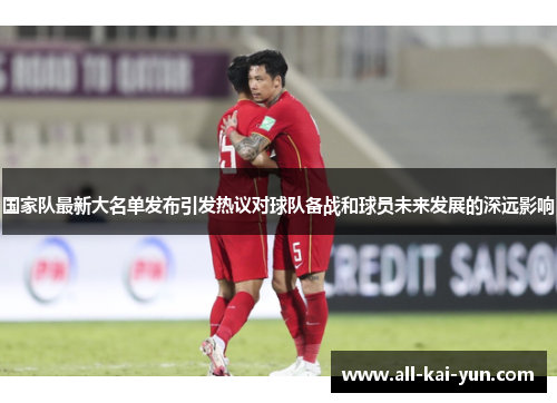国家队最新大名单发布引发热议对球队备战和球员未来发展的深远影响
